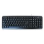 ETECH Tastatura PS/2 E-5050 US Black