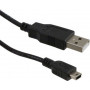 Kabl USB A - USB Mini-B M/M 1.8m crni
