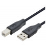 Kabl USB A - USB B M/M 5m crni