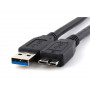 Kabl USB 3.0 tip A - Micro-B M/M 2m crni