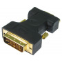 Adapter DVI-I (M) - VGA (F) crni