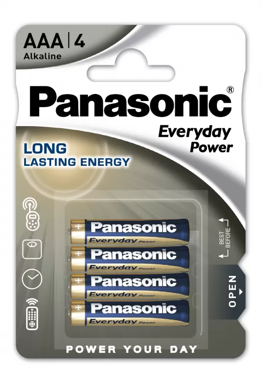 PANASONIC baterije LR03EPS/4BP-AAA 4kom 3+1F Alkaline Everyday Power