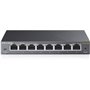 TP-Link TL-SG108E EasySmart upravljiv svic 8-port Gigabit 101001000Mbs, VLAN 802.1Q MTUPort, QoS 802.1p priority, Rate limit, IG