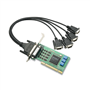 Moxa CP-114UL-DB9M 4-portna RS-232422485 low profile Universal PCI serijska kartica sa DB9(m) kablom