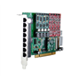 OpenVox AE810P PCI VoIP Asterisk kartica w Hardware Echo Cancellation EC2032-128 (8-portna, 2 slota za FXO400FXS400 module)
