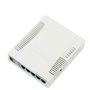 MikroTik RB951G-2HnD high power 1000mW (30dBm) ruter 300Mbs WiFi 2.4GHz sa 5 x Gigabit LANWAN (PoE in 8-30V), USB (za 3GLTE mode
