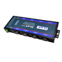 ZLAN industrijski 8-portni RS-232422485 serijski device server i MODBUS gateway ZLAN5843A, DB9terminal portovi, 2 x LAN za kaska