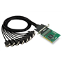 Moxa Smartio CP-168U V2 8-portna RS-232 PCI kartica sa DB-9 oktopus kablom