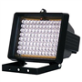 IR osvetljivac AZ4860 dometa 25m i ugla pokrivanja 60, 24 x LED í10mm45 + 24 x LED í8mm60, napajanje 230VAC