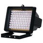 IR osvetljivac AZ9660 dometa 60m i ugla pokrivanja 60, 48 x LED í10mm45 + 48 x LED í8mm60, napajanje 12VDC1.5A (napajanje se kup