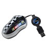 Mis Logitech NASCAR USB mini opticki (3 tastera), kabl se uvlaciizvlaci