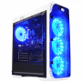 TOWER LC Power Gaming 988W-ON Blue Typhoon White