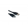 Kabl USB A - USB B M/M 1.8m crni