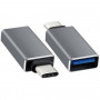 Adapter E-Green USB 3.1 TIP C (M) - USB 3.0 (F) crni