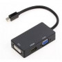Adapter E-Green Mini Display Port (M) - VGA (F)/ DVI-I  (F) /HDMI (F)